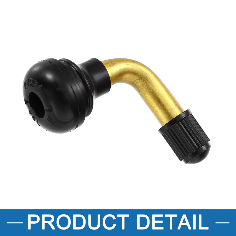 A ABSOPRO Tire Valve Stem 90 Degrees PVR70 Valve Extension
