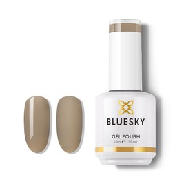 BLUESKY Gel Nail Polish - Soak Off Gel Polish UV/LED Lamp Cures, Pintura de Gel para Uñas, Long Lasting, Vegan, 15ML, KM1270P/COCOA MILKSHAKE