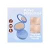 Polvo Compacto Matificador Fijador Base Maquillaje Natural F