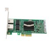 PCI Express PCIe Gigabit 2 RJ45 Port Network Card NIC