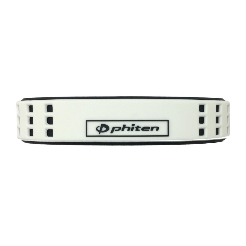 Phiten RAKUWA Bracelet Bracelet S DUO Type White/Black 6.7 inches