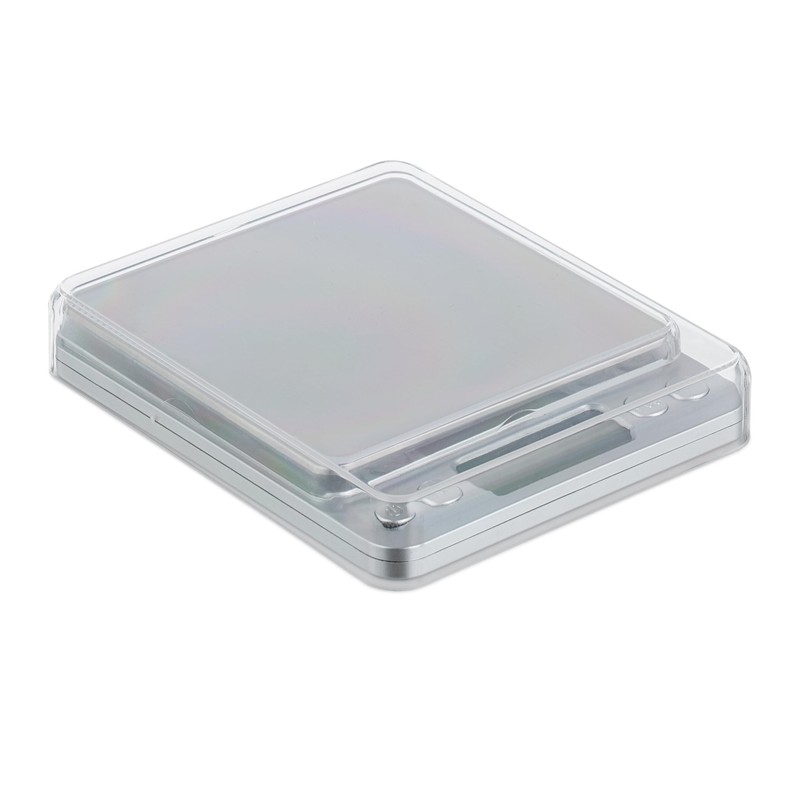 Relaxdays Precision Scales with Weighing Trays, Digital, 0.01 g Steps,