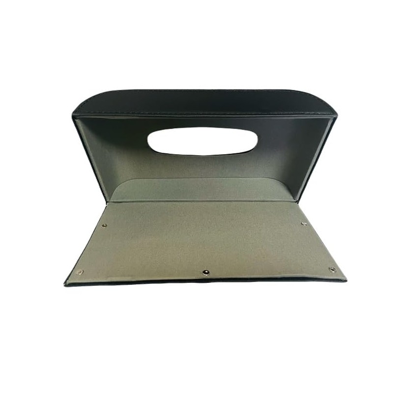 Explosió Ex-003 Car Tissue Box, Sun Visor Hanging, PU Leather,