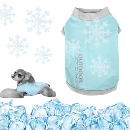 Dog Cooling Vest, Lightweight Breathable Ice Vest, Safe Coat for Summer Sun Protection for Small Dogs Indoor Outdoor And Activities (Mint Green, XXL)