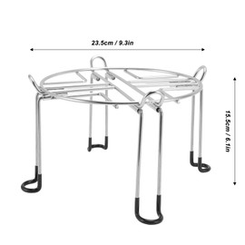 Stainless Steel Water Filter Stand with Removable Legs, Universal Supply Filtration for Berkey Big, Travel, Royal and Similar Filters, Portable and