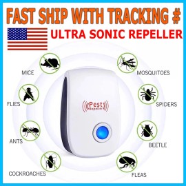 Frentaly Ultrasonic Pest Insect Rodent Repeller Electronic Plug-In Mice Rat Cockroach Bug - 1X Rodent Repeller