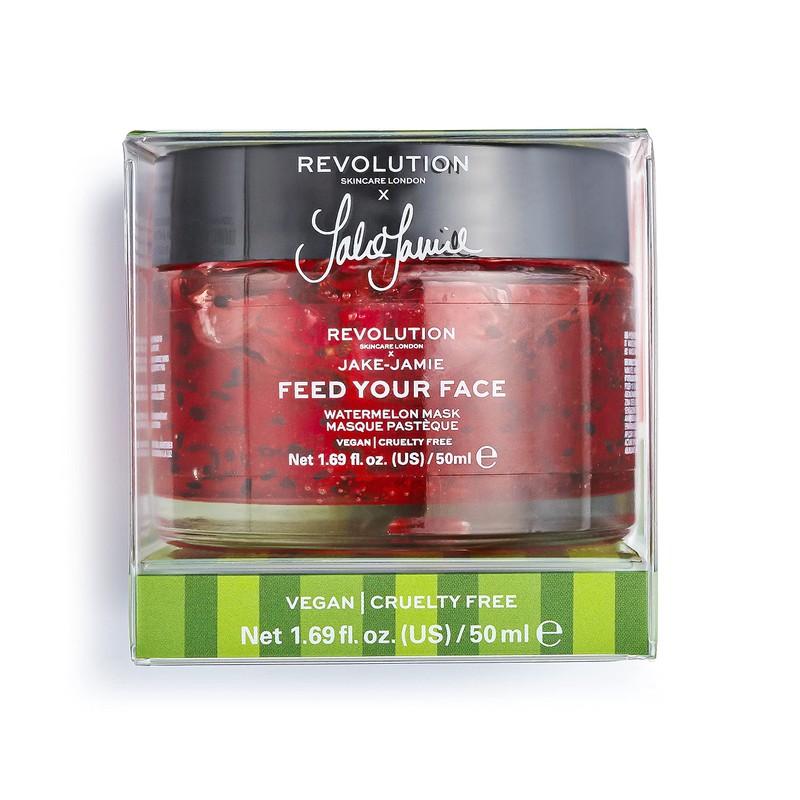 Revolution Skincare London, Jake Jamie Watermelon Hydrating Face Mask, 50ml