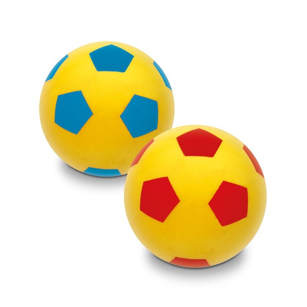 Mondo Toys - SOFT BALL 140 - Palla di spugna diametro 14 cm - 1 palla morbida - colori misti - 07851