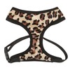East Side Collection Plush Animal Print Harness - Leopard
