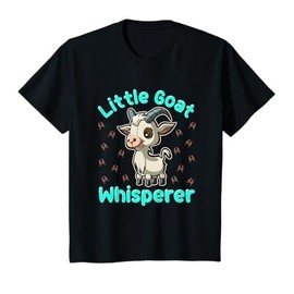 Little Goat Whisperer Goats Farm Animal Girl Boy Toddler T-Shirt