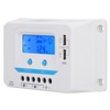 Solar Charge Controller Panel PWM 30A Household ABS Shell LCD