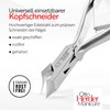 OTTO HERDER Head Cutter/Head Cutter Toenail Pliers 14 cm with