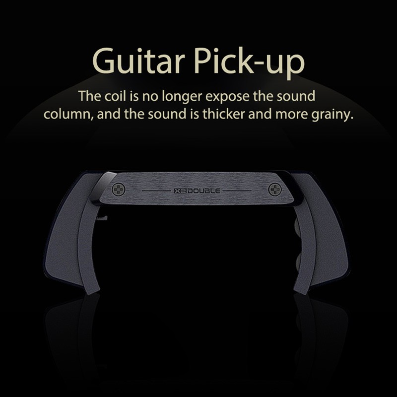 DOUBLE X1-Pro Guitar Pick-up Acoustic Guitar Preamp Professional Preamplifier Soundhole