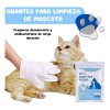 Veraly 6pz Guantes Desechable Mascota Limpieza Sin Enjuague Baño
