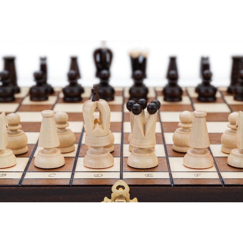 Prime Chess KING Hand Crafted Wooden Chess Set 31 cm