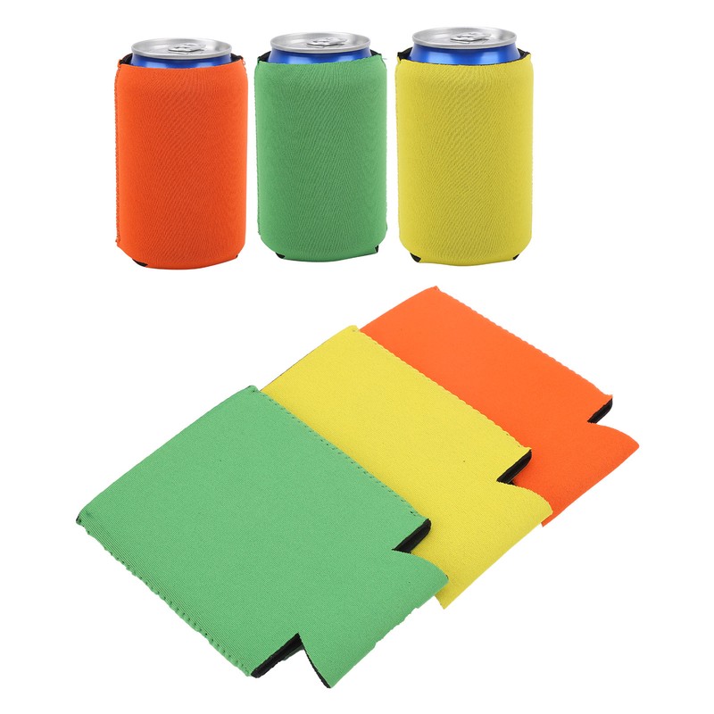 15Pcs Insulated Beer Can Sleeve Cooler Neoprene Covers for Outdoor