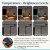 Uplift Desk E7 LED Clamp Lamp (Black)