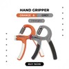 Therapy in Motion Adjustable Hand Grip Exerciser for Rehab and