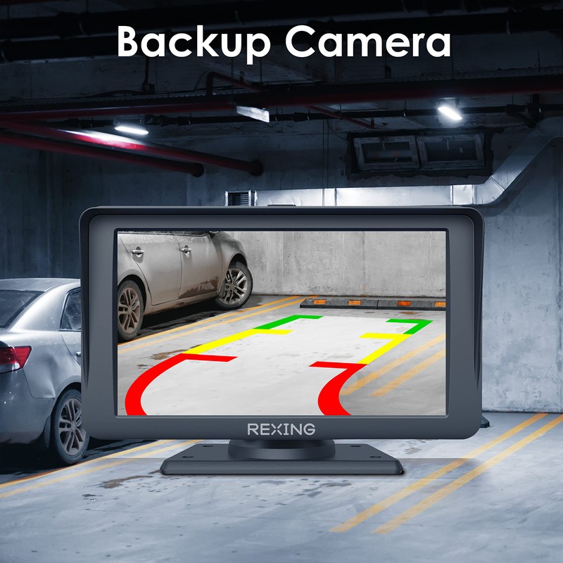 RexingUSA W1 Multimedia Receiver - 7” HD Touch Screen Wireless