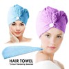 Microfiber Drying Hair Towel Twist and Dry Towel - Pink