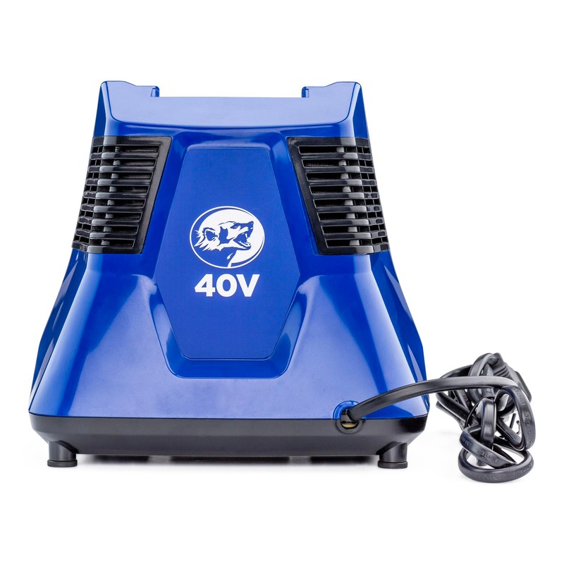 Wild Badger Power 40V Cordless Fast Charger, 5.1A High-Speed Charging,