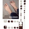 The Pretty Paddy Tips Matte Glossy Paddy Care Nail Art PT001-019 - PT019 / 더이쁜 패디팁 무광 유광 패디관리 네일아트 PT001-019 - PT019