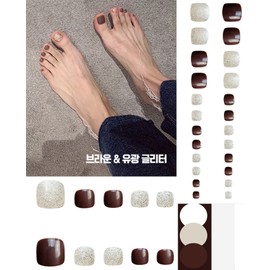 The Pretty Paddy Tips Matte Glossy Paddy Care Nail Art PT001-019 - PT019 / 더이쁜 패디팁 무광 유광 패디관리 네일아트 PT001-019 - PT019