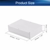 Heyiarbeit 1Pcs 263x185x60mm/10.35" x 7.28" x 2.36" ABS White Dustproof