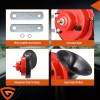 Gearzaar 2* 12V 300DB Super Loud Train Horn Waterproof For
