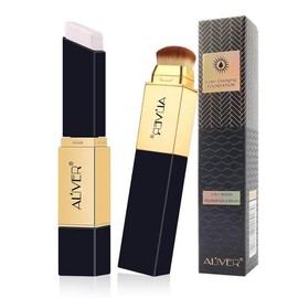 Aliver 2 in 1 Colour Changing Concealer Stick with Cosmetic Brushes,  Full Concealer Stick. (IVORY/NATURAL TAN/ESPRESSO) - Color: 03 ESPRESSO, BUY 1, Standard