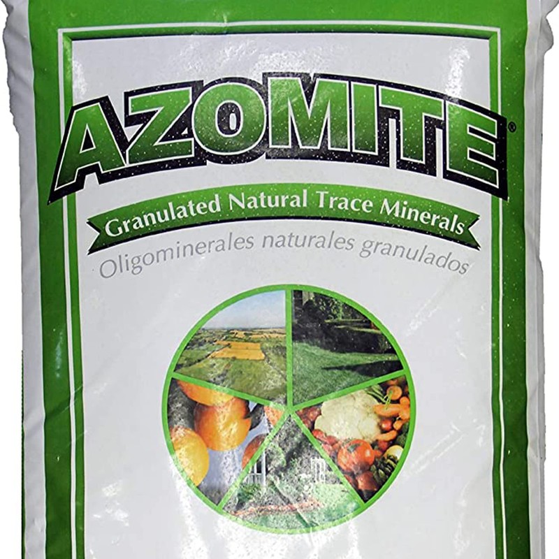 Azomite Organic Fertilizer - OMRI Certified - Granulated Natural Trace