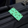 Fire Belly Newts Swimming Pattern Luggage Card Suitcase Carry-On ID