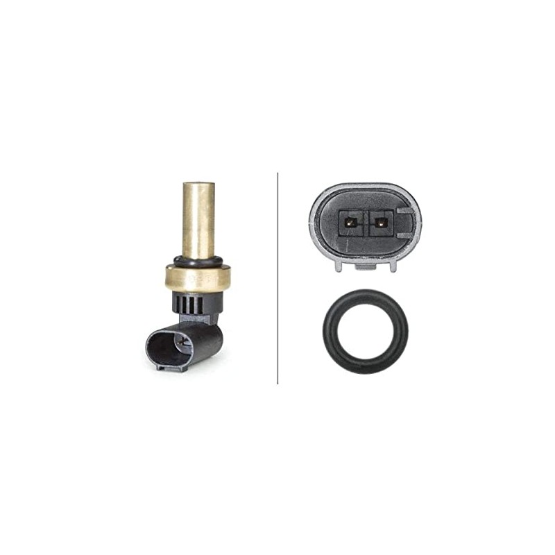 HELLA 6PT 358 058-221 Sensor, coolant temperature - 2-pin connector