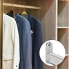 Pack of 4 Oval Clothes Rail Holders with 12 Screws,