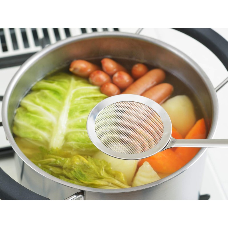 Yoshikawa Made in Japan Cooking Essentials Punching Mesh Strainer YJ2781