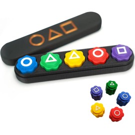 ZOSIGN Gonggi Korean Game, Traditional Korean Game Game, Gonggi Jack Stone Pebbles Set, Gonggi Game, Gonggi Korean Game, 5 Pieces + Box