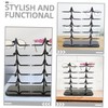 Parliky 2pcs Glasses Display Stand Glasses Frames Braces Display Shelves