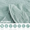 HZ & HY Oversized King Bedspread, Quilted Coverlet Bedding Set,