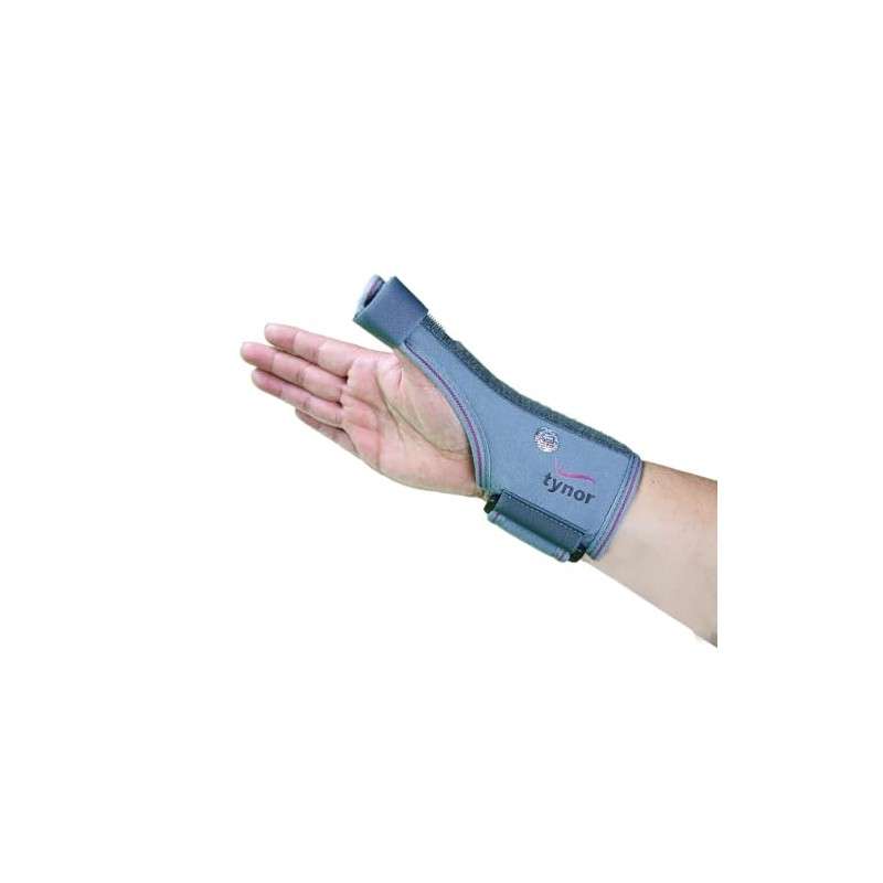 TYNOR Inmovilizador de Pulgar- Gris- Modelo F06 (UNITALLA, ORTOPEDICO)