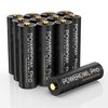POWEROWL Rechargeable AA Batteries, High Capacity 2800mAh, Premium NiMH Double