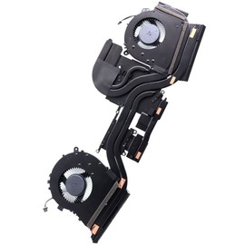 Deal4GO CPU & GPU Cooling Fan w/Thermal Heat Sink Module Assembly L64443-001 Replacement for H P Omen 15-DH 15T-DH 15-DH002NR TPN-C143