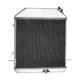 GTGMOTO 3-Row Radiator for Ford Deluxe Mercury Series 99A Flathead V8 Engine 1939-1941Radiator Processing: Aluminum Brazed