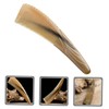 Massage Cattle Horn Comb Ox Horn Comb for Men Ox