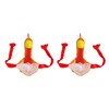 2Pcs Turkey Hat Light Bright Colors Durable Polyester Soft Breathable