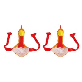 2Pcs Turkey Hat Light Bright Colors Durable Polyester Soft Breathable Easy to Wear Thanksgiving Hat for Party Cosplay Holiday