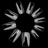 Full Cover Acrylic False Nail Tips, 500PCS Fake Nail Shape