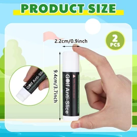 Halloscume 2 Pieces Golf Anti-Slice Compound for Clubs Boosts Distance and Increases Accuracy Gift for Golfer Supply