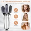 Journeyside Airstyler Set, Professioneller Warmluftbürste Set 1000W, Multifunktionaler Hairstyler mit