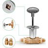 DIY Propane Gas Fire Pits Kit Include 1/2" Key Valve