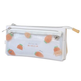 Juicy Yasai [Pen Pouch] Sankaku Multi-Pen Case / Carrot New Entrance